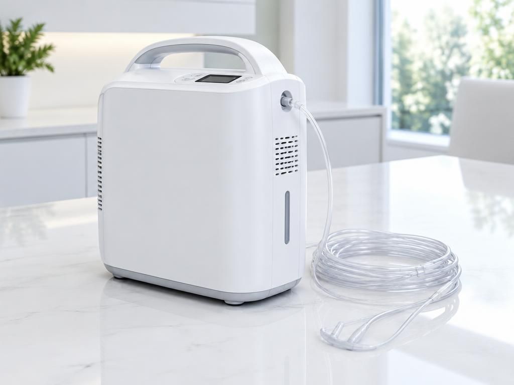 Illustrative oxygen equipment