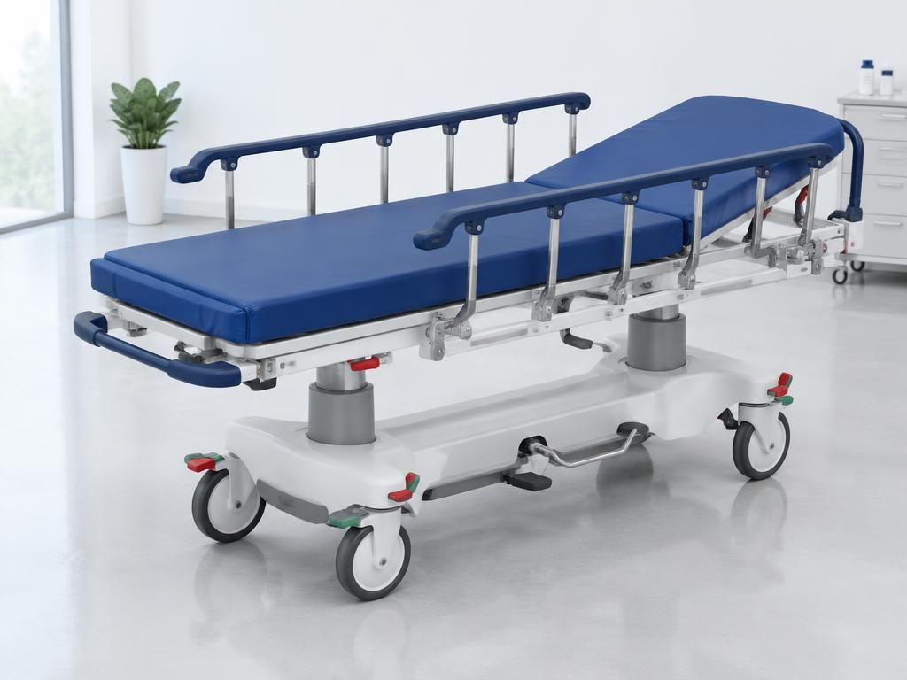 Illustrative patient stretchers