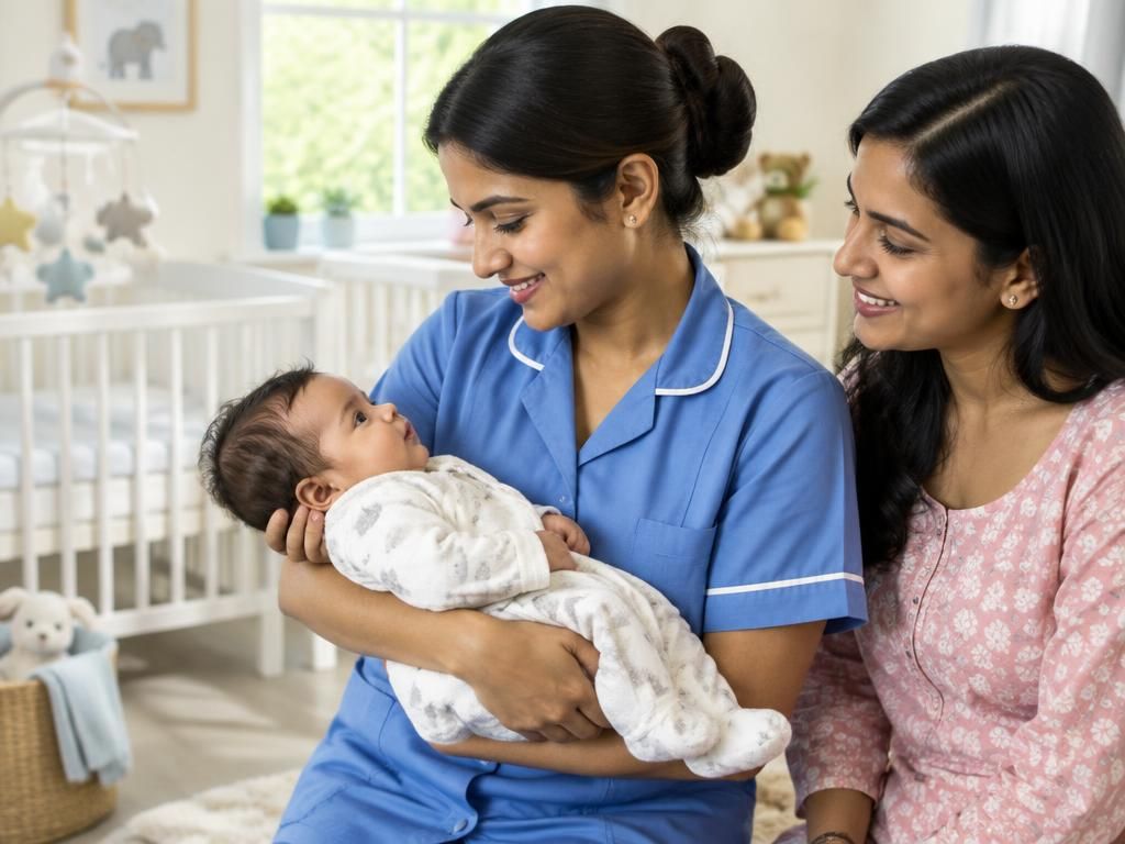 Illustrative baby care