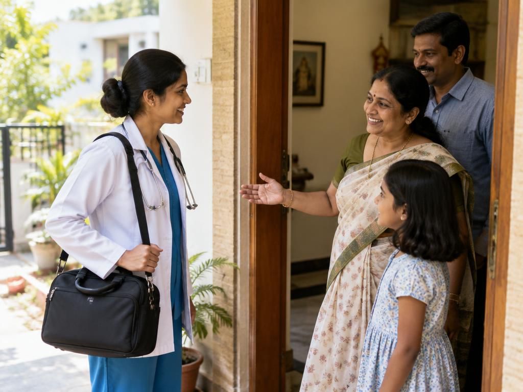 Illustrative home visit