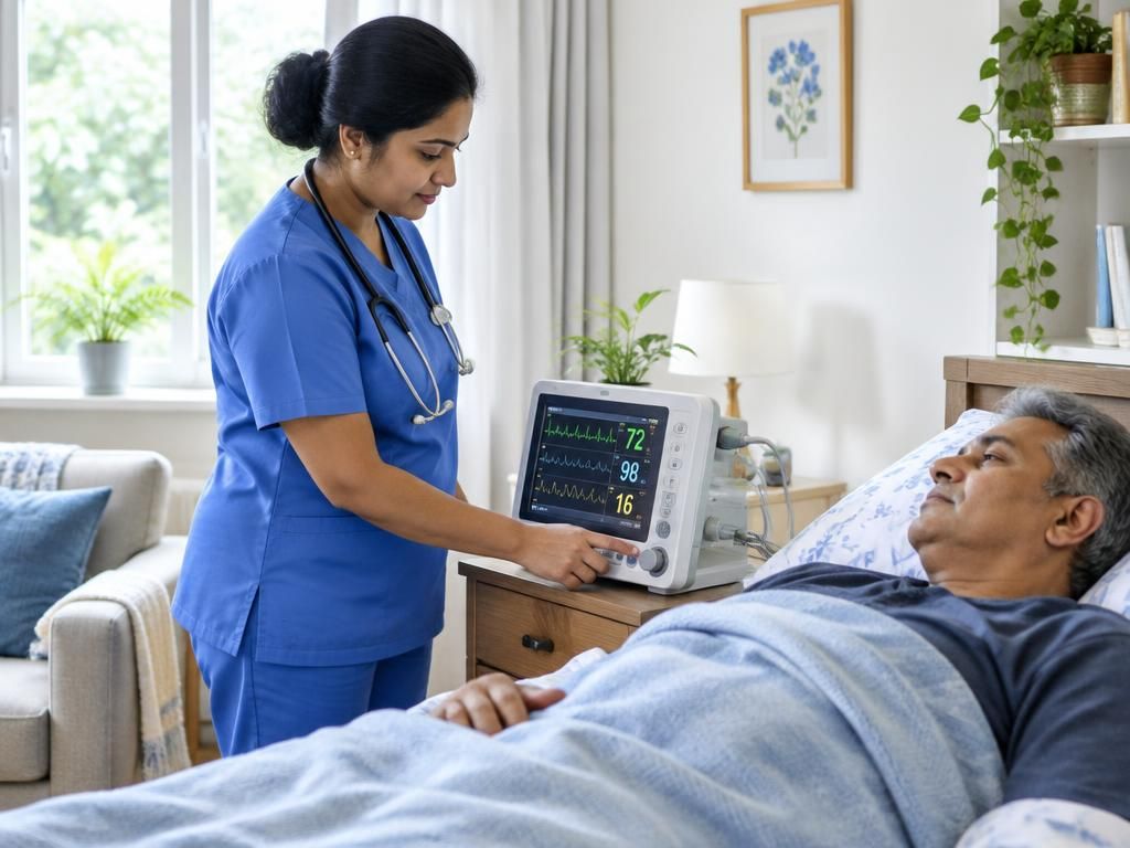 Illustrative icu-trained nursing staff