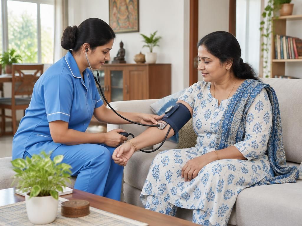 Illustrative nursing service